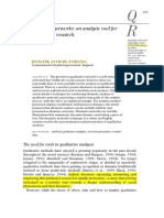 Thematic Network For Qualtitative Data Analysis