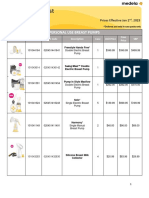 Medela 2023 Retail Price List - en - Apr 2023