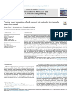 Physical Model Simulation of Rock Support in 2022 Journal of Rock Mechanics