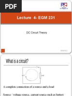 Lecture 04 DC Circuit Theory