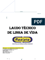 Laudo Tecnico Da Linha de Vida