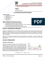 02a Kinematics One Dimension Studentts