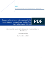 Plan Local de Acción Climática de La Ciudad de Resistencia