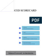 Balanced Scorecard For Class