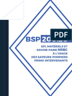 BSP-200.20-EPI-materiels Et Savoir-Faire NRBC A L'usage Des Sapeurs-Pompiers Primo Intervenants