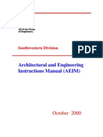 Architectural and Engineering Instructions Manual 2000