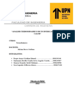 Analisis Termodinamico de Una Maquina Termica