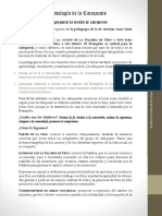 Metodología de La Catequesis - Cómo Preparar La Sesión de Catequesis