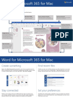 Word For MAC Quick Start Guide