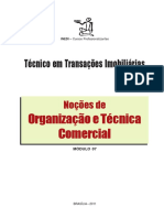 Técnico em Transações Imobiliárias: Organização e Técnica Comercial