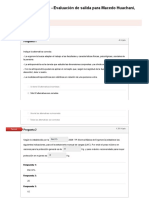 Resultados de Semana 9 - Evaluación de Salida para Macedo Huachani, Cristhian Michel