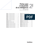 Fichas para El Desarrollo de La Inteligencia 2º Prim