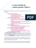 Bulletin de Salaire