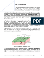 Chapitre 6 Eléments de La Tectonique - STAB