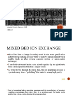 MIXED BED Ion EXCHANGE