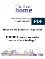 #Faithathome PRIMARY How Do We Make Sense of Our Feelings