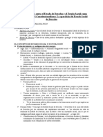 Relación Entre El Estado de Derecho y El Estado Social Como Problema Actual Del Constitucionalismo - La Aparición Del Estado Social de Derecho