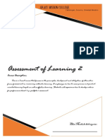 Assessment of Learning 2 Module 3 5