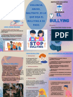 Triptico Salud Mental Bullying