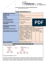 5-FICHA PEDAGOGICA - 3 BACHILLERATO - BIOLOGIA-05 Al 10 de Junio 2023