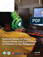 National Study On Online Sexual Abuse and Exploitation of Children in The Philippines - Executive Summary