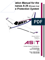 Installation Manual For The Bonanza A-36 Ice Protection System