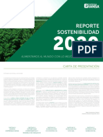 Reporte Sostrenibilidad 2020