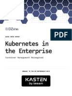 DZone TR Kubernetes Enterprise 2022 Spotlight Kasten