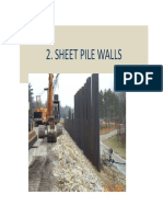 3.sheet Pile Walls