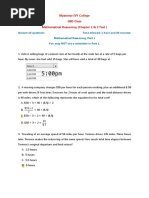 GED (Chapter 1,2 Test) Q With Answers