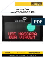 Instruções IND-TSEM RGB P8