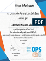 Precauciones Básicas Higiene de Manos (COVID 19) - Certificado Del Curso 2686119