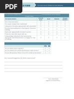 Learner Feedback Form