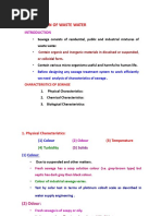 Unit-5. Examination of Wastewater