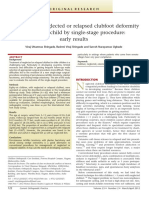 Correction of Neglected or Relapsed Clubfoot.12