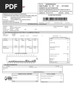 Factura: Corporacion Nacional de Electricidad Cnel Ep