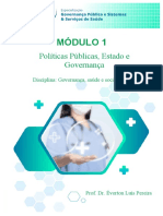 Módulo 1 Políticas Públicas, Estado e Governança