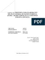 PERFIL DE PROYECTO PLAN GENERAL DE MANEJO FORESTAL (Original)