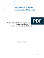 Philippines AFHS - Standards and Implementation Guide