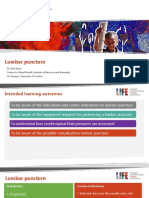 Lumbar Puncture