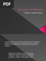 Concepto de Didactica