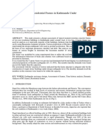 Assessment of RC Residential Frames in Kathmandu Under Earthquake Loading