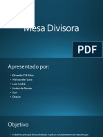 Mesa Divisora Trabalho