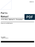 CAT 305R Manual Miniexcavadora