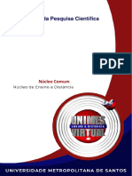 ID - 5131 - Metodologia Da Pesquisa Científica 10785 (A) e 20785 (B) .