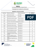 Resultado Preliminar Classificados Emergencial