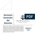 Nociones de Derecho Civil