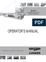 Operator'S Manual: For Models: L6140A, L6140AL2, M6140AL, & M6140AL2