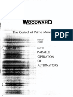 Parallel Operation of Alternators