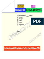 COMPUTER FOR OSSSC (MS Word) - 1